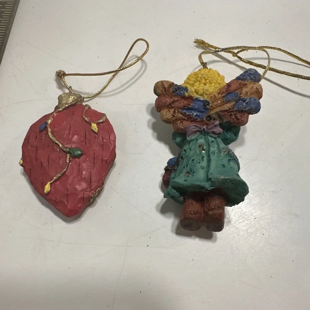 5 christmas‎ ornaments lot